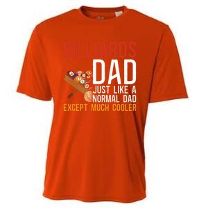 Billiards Pool Player Ball Dad Billiards Dad Just Like A Gift Cooling Performance Crew T-Shirt