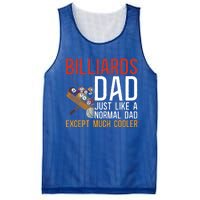 Billiards Pool Player Ball Dad Billiards Dad Just Like A Gift Mesh Reversible Basketball Jersey Tank