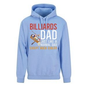 Billiards Pool Player Ball Dad Billiards Dad Just Like A Gift Unisex Surf Hoodie