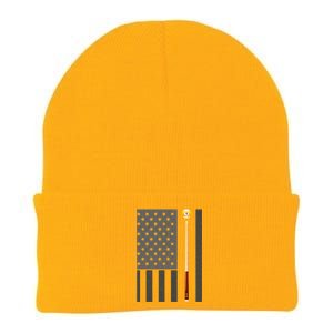 Billiards Pool Player Table Usa Us American Flag Meaningful Gift Knit Cap Winter Beanie