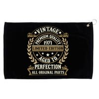 Birthday Premium Quality 1971 Birthday Mom Dad Gift 52nd Birthday Grommeted Golf Towel