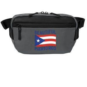 Beautiful Puerto Rico Flag Crossbody Pack