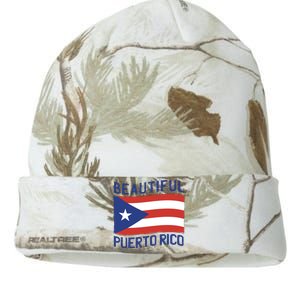 Beautiful Puerto Rico Flag Kati Licensed 12" Camo Beanie