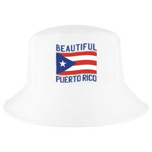 Beautiful Puerto Rico Flag Cool Comfort Performance Bucket Hat