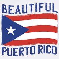 Beautiful Puerto Rico Flag Cooling Performance Crew T-Shirt