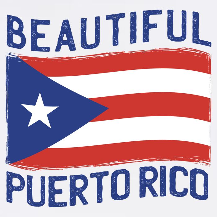 Beautiful Puerto Rico Flag Cooling Performance Crew T-Shirt