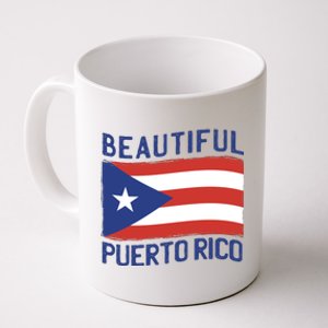 Beautiful Puerto Rico Flag Coffee Mug