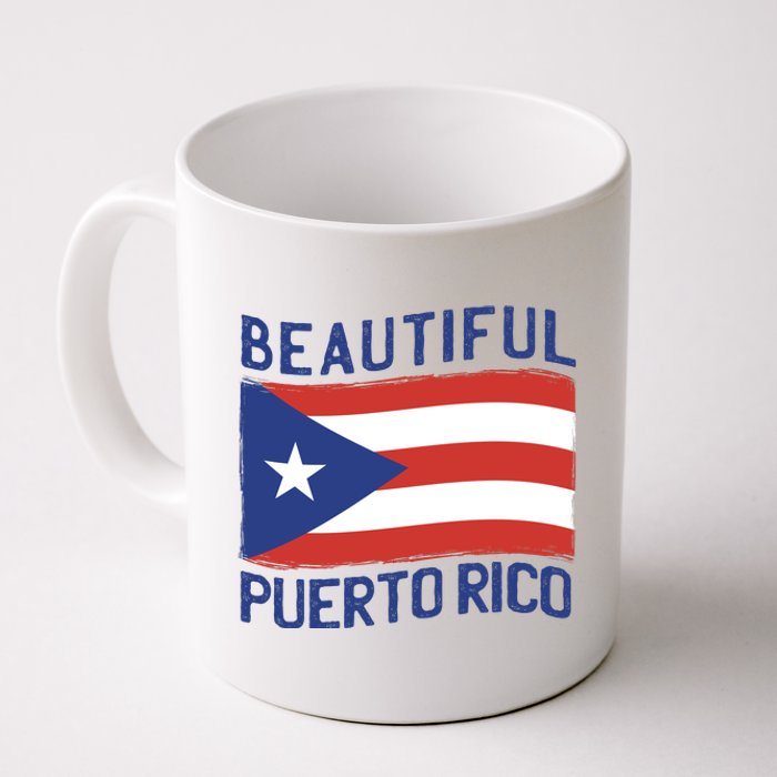 Beautiful Puerto Rico Flag Coffee Mug