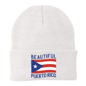 Beautiful Puerto Rico Flag Knit Cap Winter Beanie