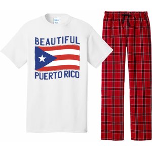 Beautiful Puerto Rico Flag Pajama Set