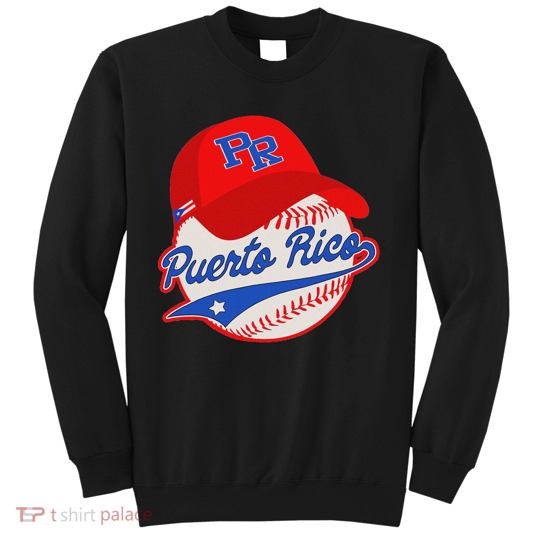 Boricua Puerto Rican Puerto Rico Baseball Sweatshirt