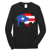 Buffalo Puerto Rico Buffalo New York Puerto Rican Long Sleeve Shirt