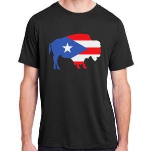 Buffalo Puerto Rico Buffalo New York Puerto Rican Adult ChromaSoft Performance T-Shirt