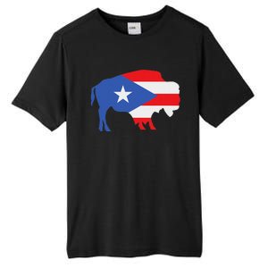 Buffalo Puerto Rico Buffalo New York Puerto Rican Tall Fusion ChromaSoft Performance T-Shirt