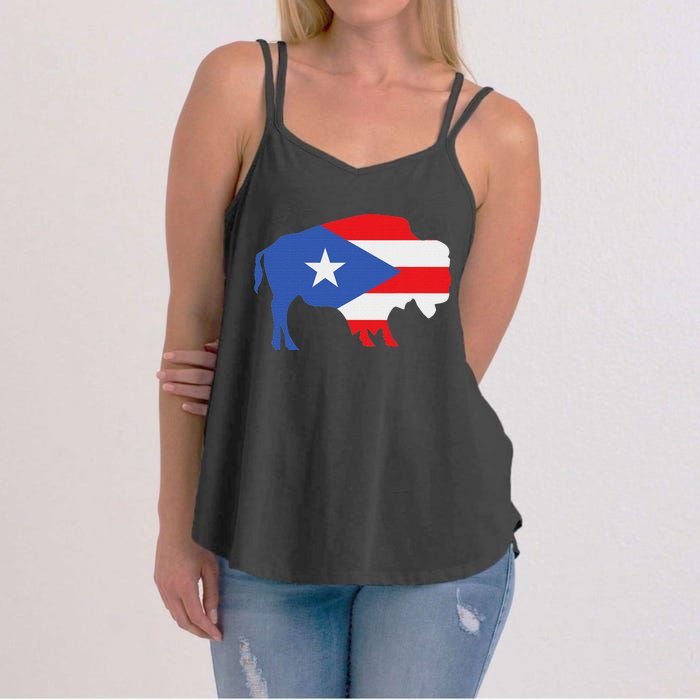 Buffalo Puerto Rico Buffalo New York Puerto Rican Women's Strappy Tank