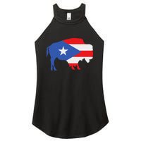 Buffalo Puerto Rico Buffalo New York Puerto Rican Women's Perfect Tri Rocker Tank