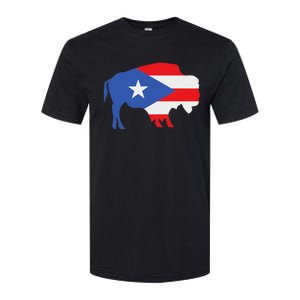 Buffalo Puerto Rico Buffalo New York Puerto Rican Softstyle CVC T-Shirt