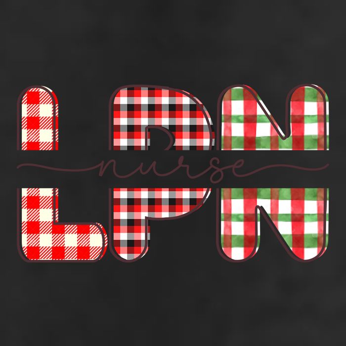 Buffalo Plaid Rn Nurse Graphic 7 Panel Mesh Trucker Snapback Hat