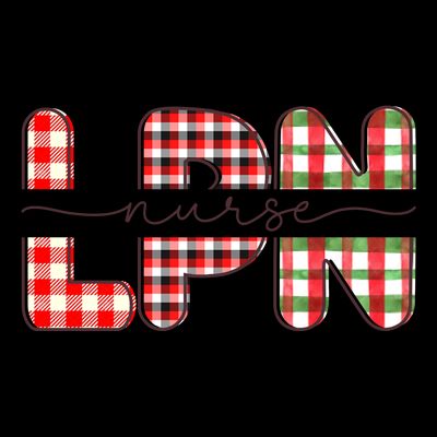 Buffalo Plaid Rn Nurse Graphic T-Shirt