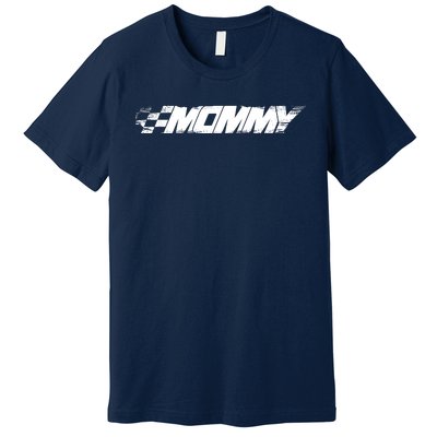 Birthday Party Racing Family pit crew race Mommy Premium T-Shirt