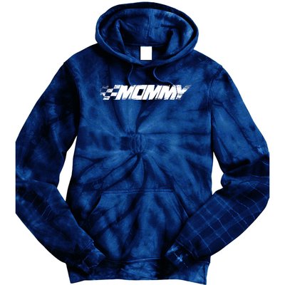 Birthday Party Racing Family pit crew race Mommy Tie Dye Hoodie