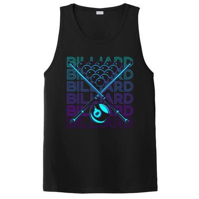 Billiard Player Retro Gift PosiCharge Competitor Tank