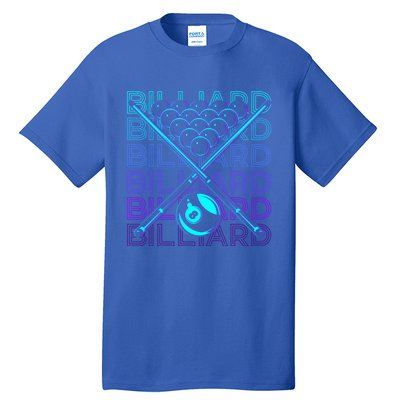 Billiard Player Retro Gift Tall T-Shirt