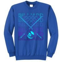 Billiard Player Retro Gift Tall Sweatshirt