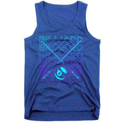 Billiard Player Retro Gift Tank Top