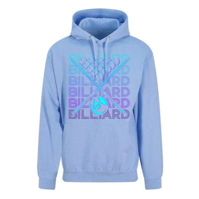 Billiard Player Retro Gift Unisex Surf Hoodie