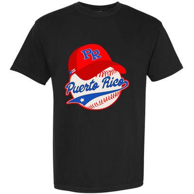 Boricua Puerto Rican Puerto Rico Baseball Garment-Dyed Heavyweight T-Shirt