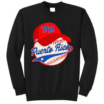 Boricua Puerto Rican Puerto Rico Baseball Sweatshirt