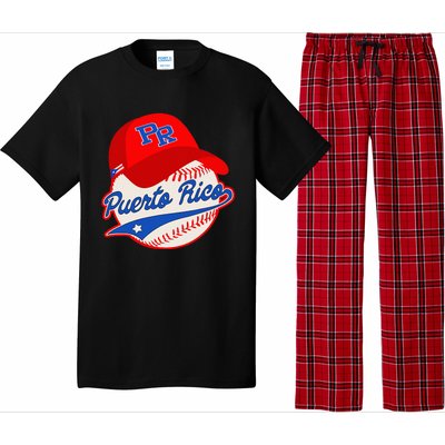 Boricua Puerto Rican Puerto Rico Baseball Pajama Set