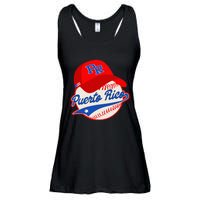 Boricua Puerto Rican Puerto Rico Baseball Ladies Essential Flowy Tank