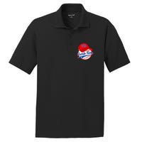 Boricua Puerto Rican Puerto Rico Baseball PosiCharge RacerMesh Polo