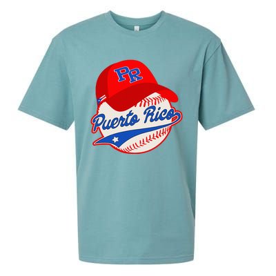 Boricua Puerto Rican Puerto Rico Baseball Sueded Cloud Jersey T-Shirt