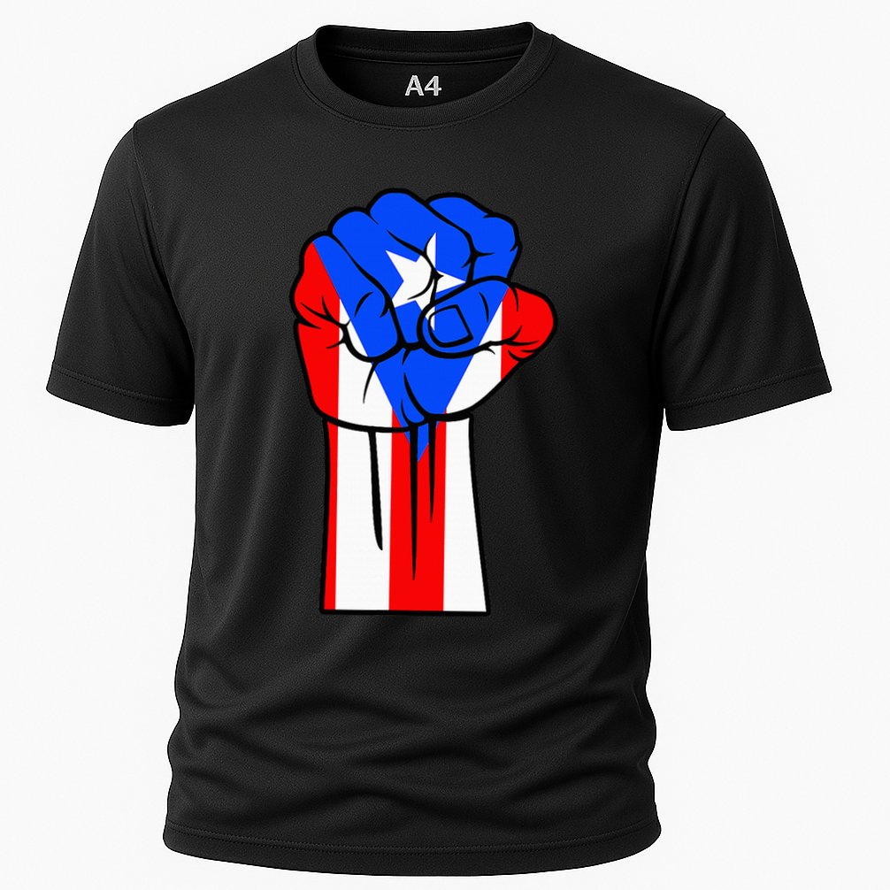 Boricua Puerto Rico PR Flag Puerto Rican Fist Hand Heritage Performance Shirt
