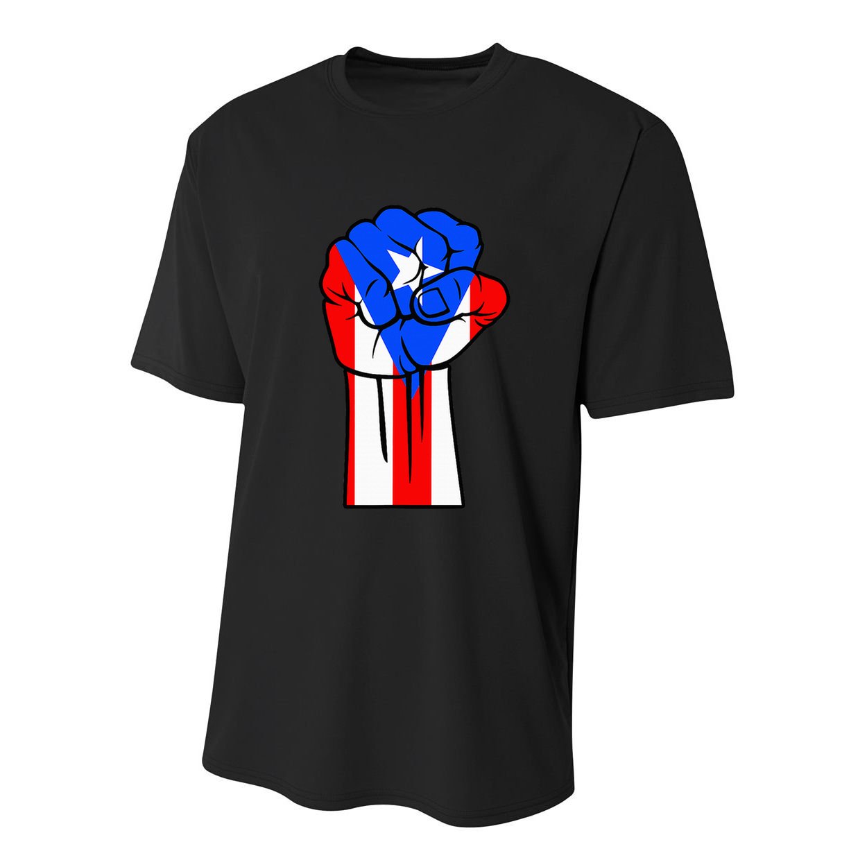 Boricua Puerto Rico PR Flag Puerto Rican Fist Hand Heritage Youth Performance Sprint T-Shirt
