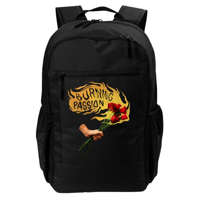 Burning Passion Rose Daily Commute Backpack