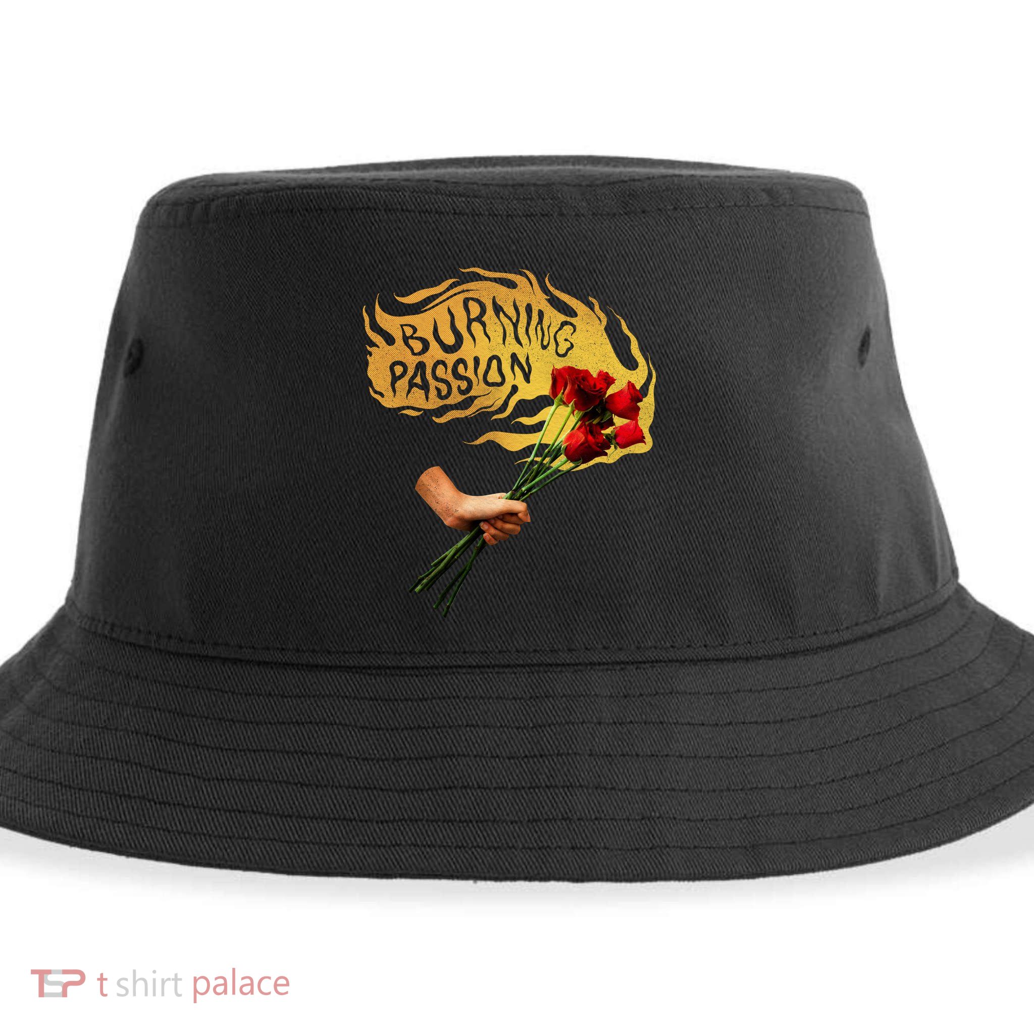 Burning Passion Rose Sustainable Bucket Hat
