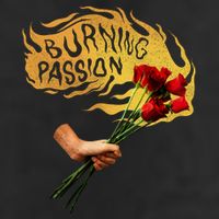 Burning Passion Rose 11oz C Handle Ceramic Mug
