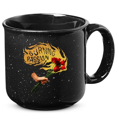 Burning Passion Rose 15oz Campfire Ceramic Mug