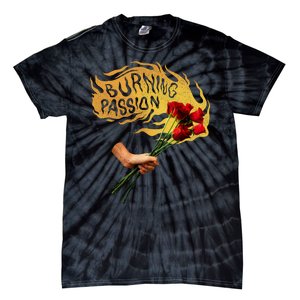 Burning Passion Rose Tie-Dye T-Shirt