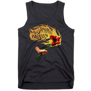 Burning Passion Rose Tank Top