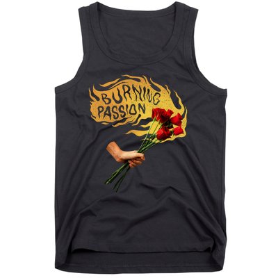 Burning Passion Rose Tank Top