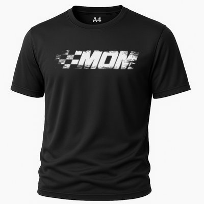 Birthday Party Racing Family Pit Crew Race Car Mom Cooling Performance Crew T-Shirt