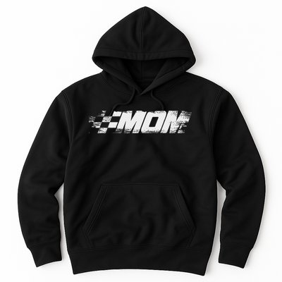 Birthday Party Racing Family Pit Crew Race Car Mom Hoodie