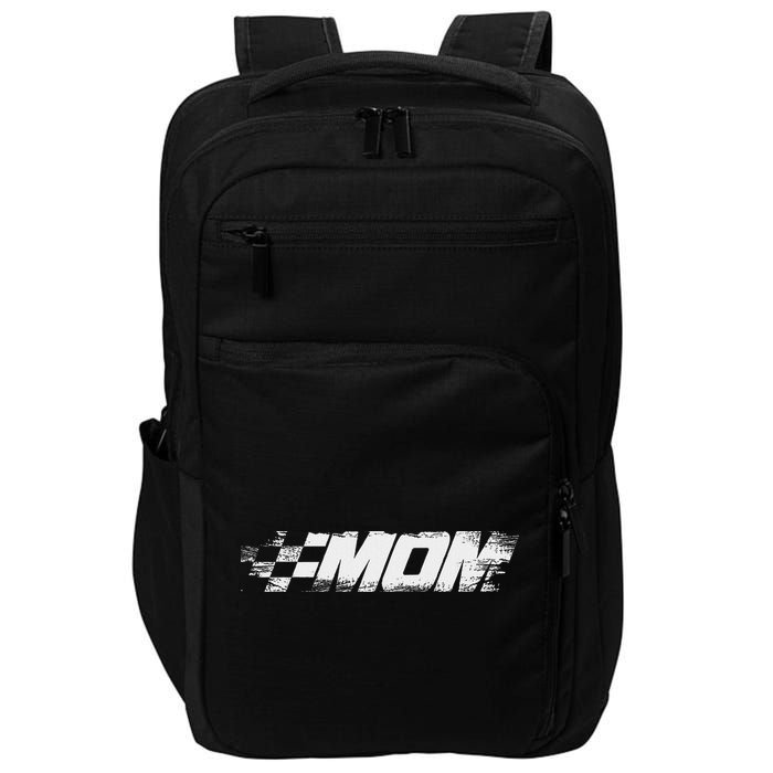 Birthday Party Racing Family Pit Crew Race Car Mom Impact Tech Backpack