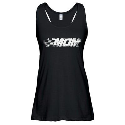 Birthday Party Racing Family Pit Crew Race Car Mom Ladies Essential Flowy Tank
