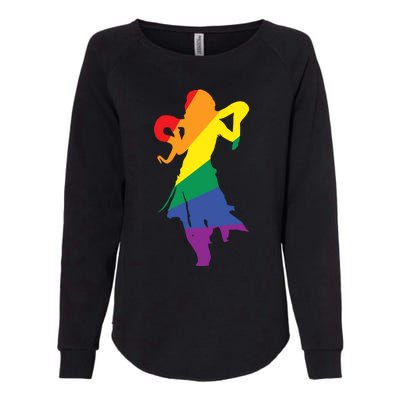 Britneyspears Pride Rainbow Womens California Wash Sweatshirt